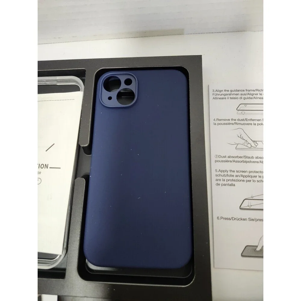 Lk Design Phone Case And 2 Screen Protectors For Iphone 14 Max/14 Plus